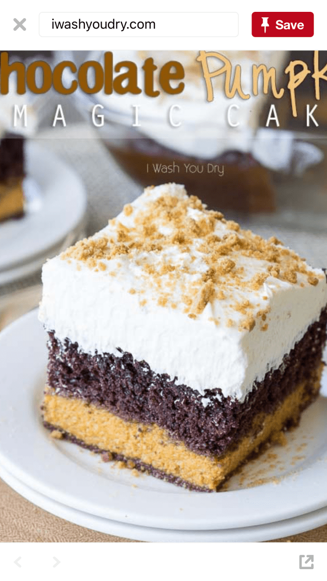 Chocolate Magic Pumpkin&nbsp;Cake